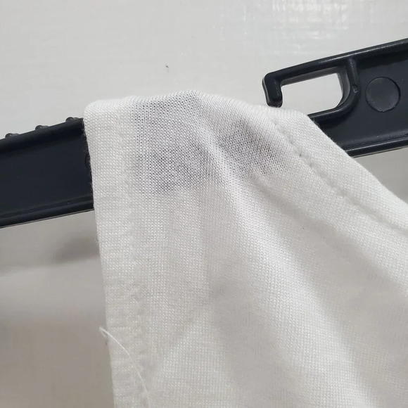 Ann Taylor LOFT Women's White Super Soft 100% Modal Crochet Neck Tank Top Size S - Picture 3 of 5